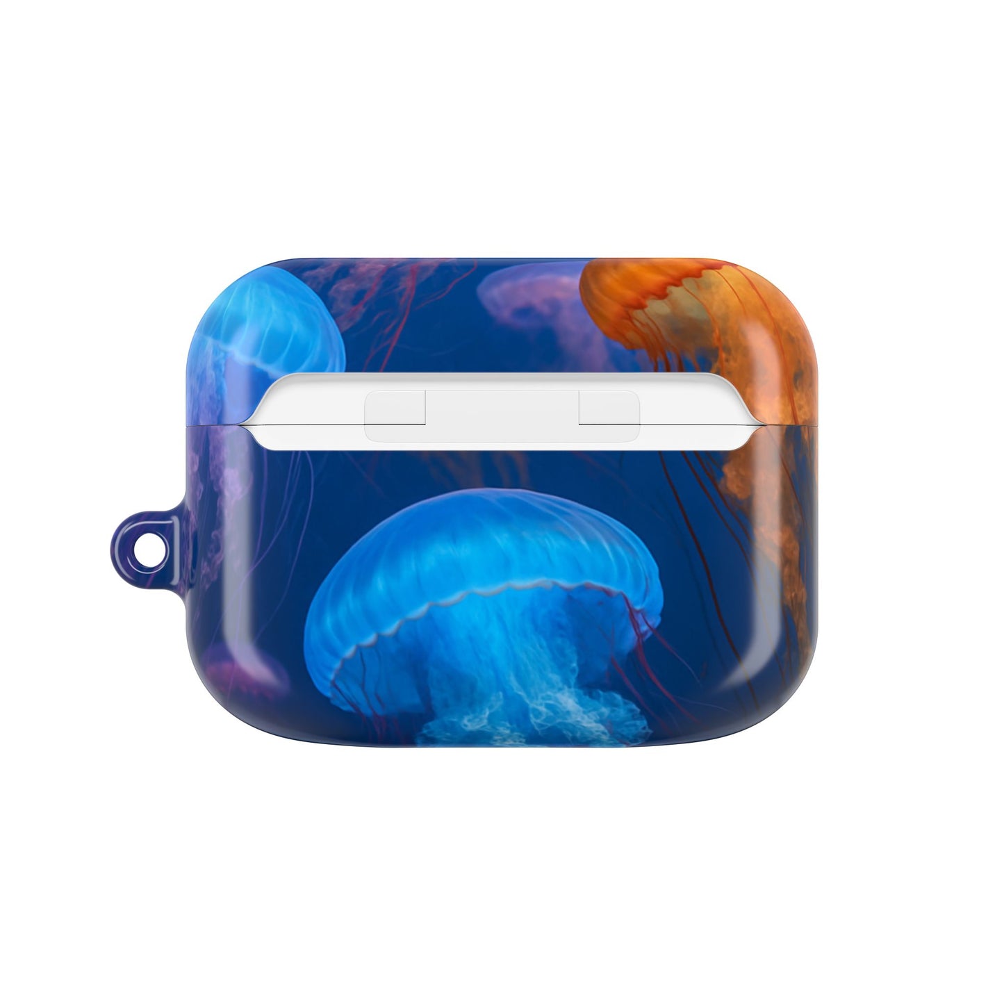 Vibrant Jellyfish AirPod Case, Ocean-Themed Accessory, Colorful AirPod Cover, Unique Gift for Ocean Lovers, Underwater Aesthetic