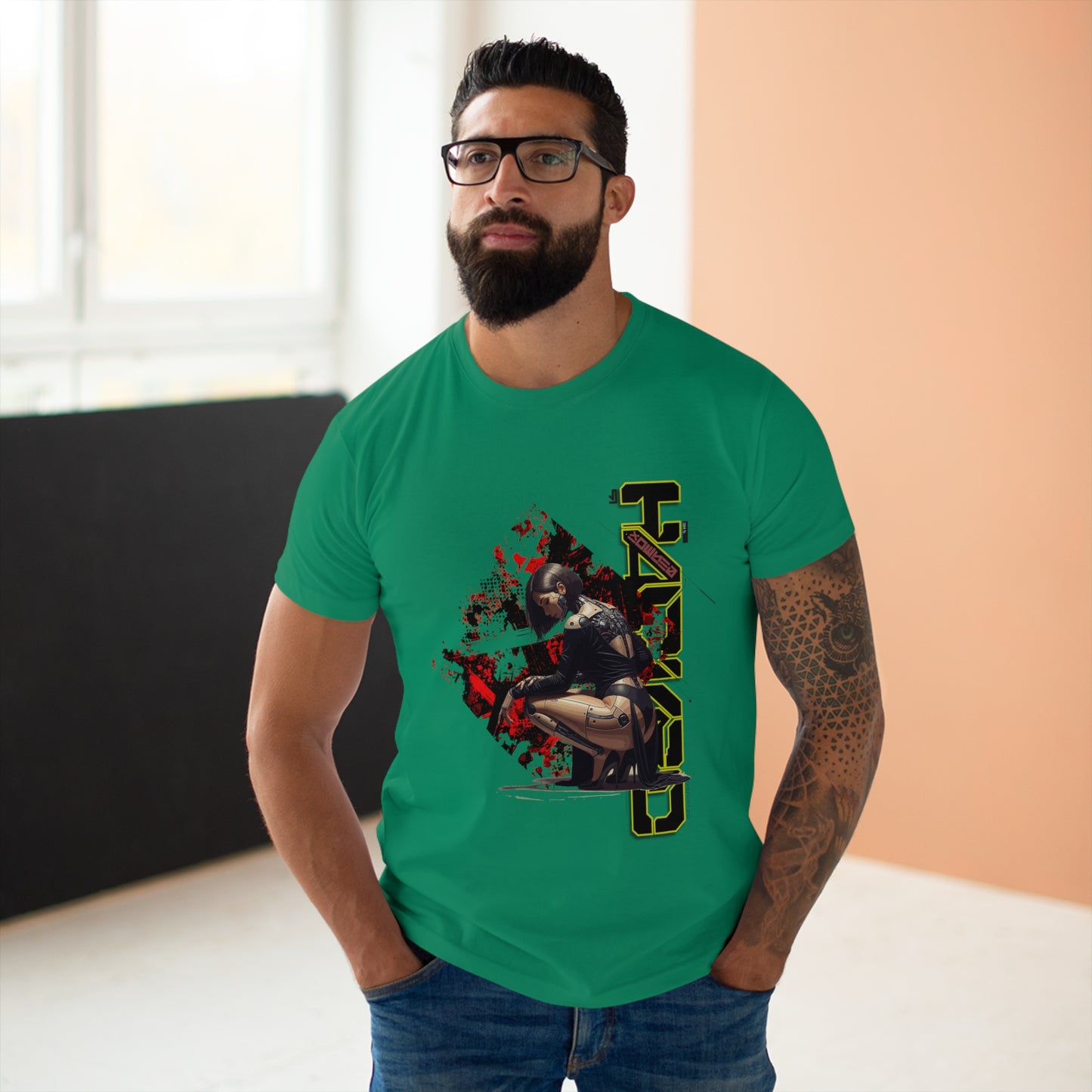 Stylish Unisex T-Shirt with Bold Graphic Design, Cool Casual Wear, Gift for Gamers, Graphic Tee, Everyday Fashion