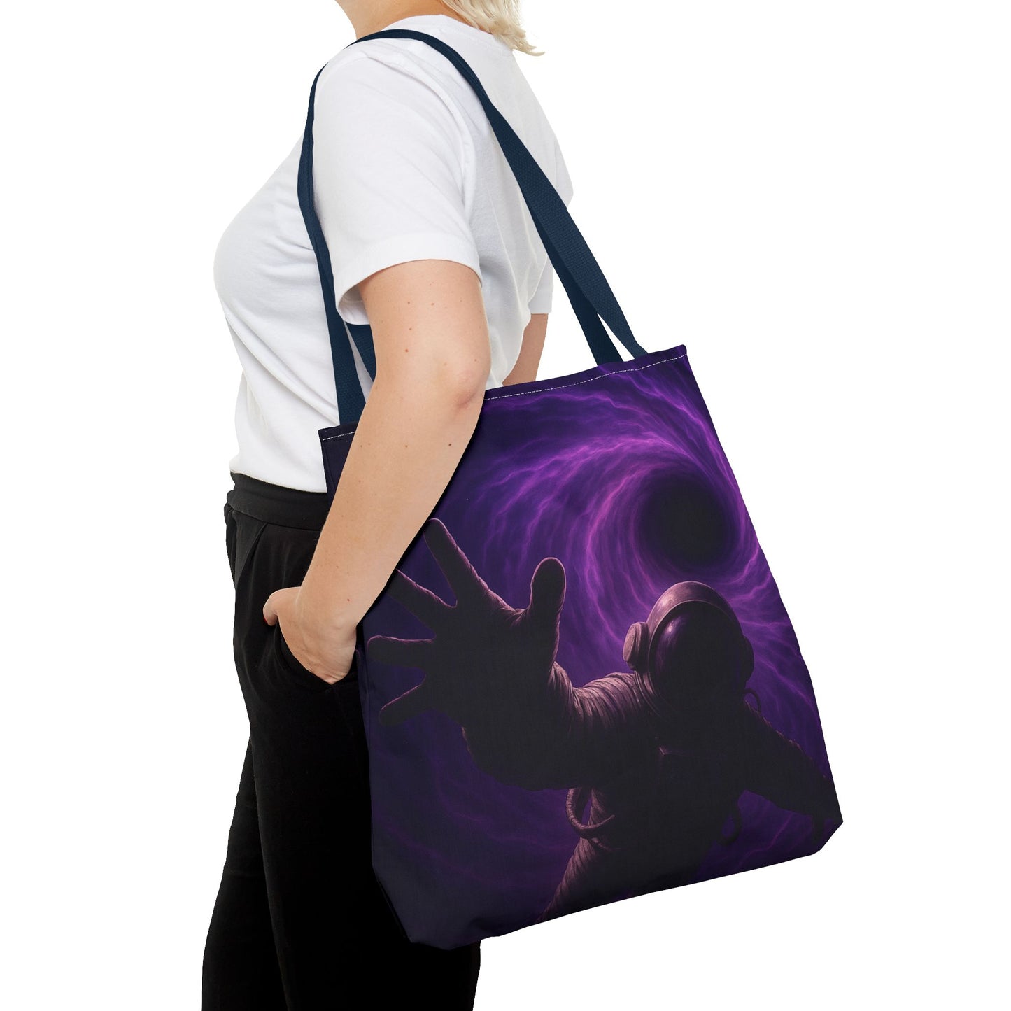 Cosmic Adventure Tote Bag | Astronaut Design | Space Lover Gift | Eco-Friendly Shopping Bag | Stylish Everyday Carryall | Unique Art Tote