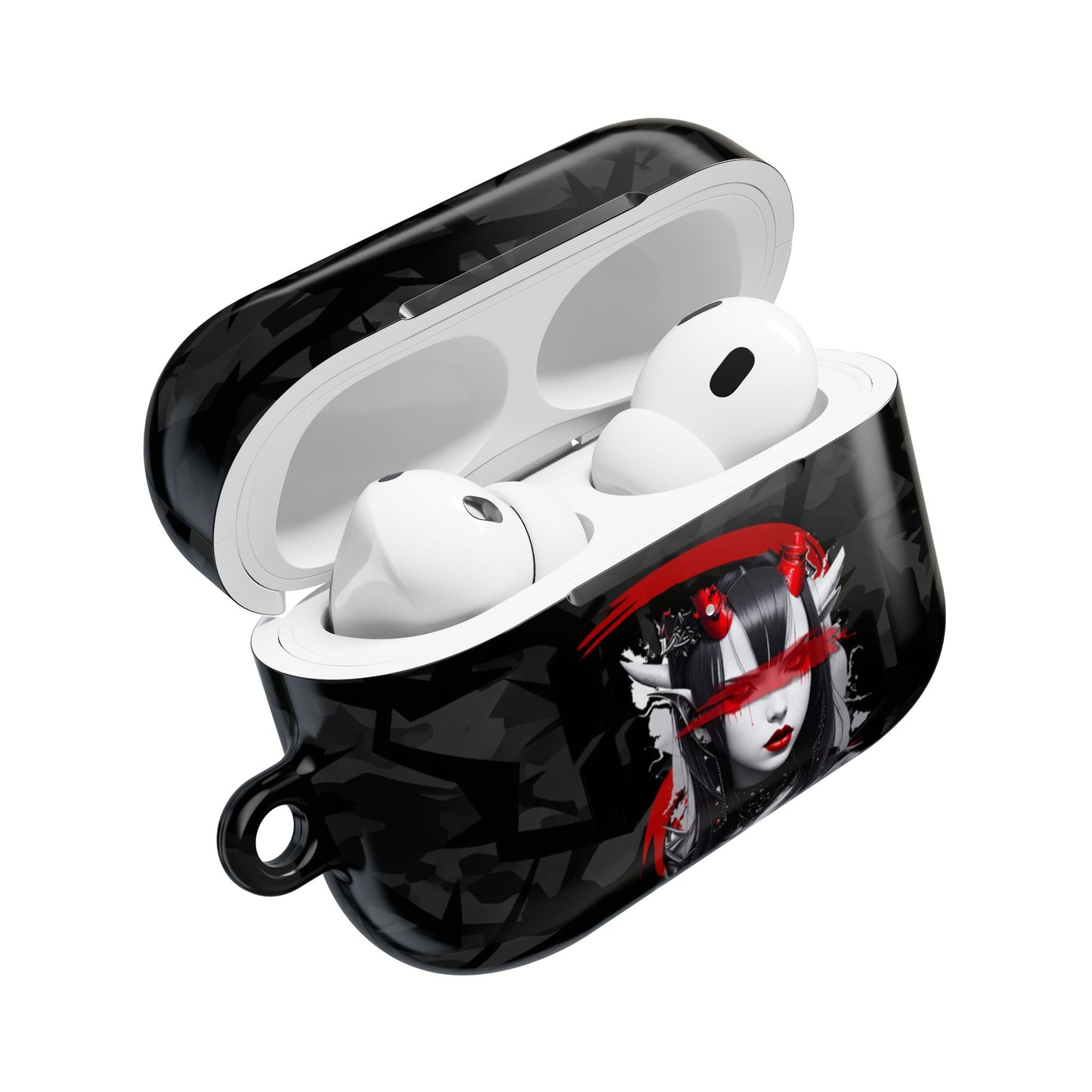Edgy Gothic AirPod Case, Stylish Accessories for Music Lovers, Unique Gift for Birthdays, Holidays, and Festivals, Protective Cover