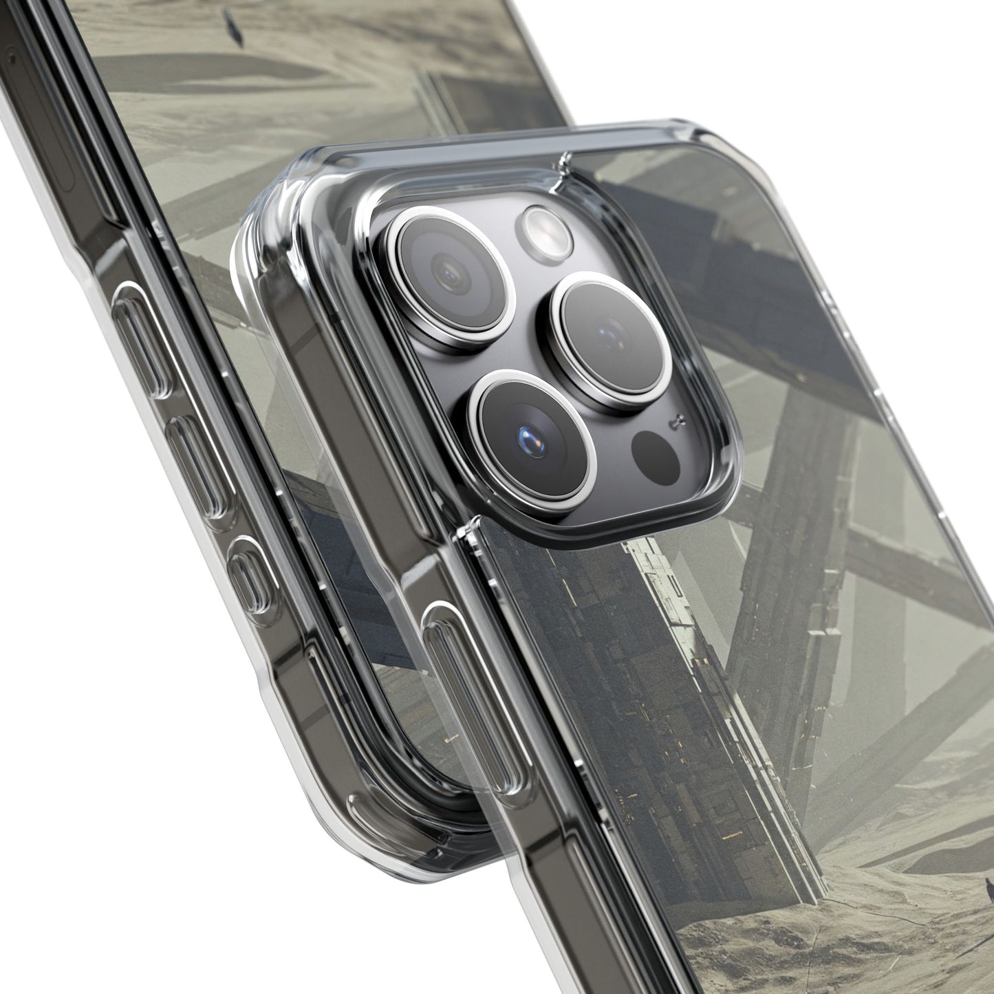Magnetic Clear Impact Cases - Aesthetic Phone Protection, Unique Gift for Tech Lovers, Sleek Design for Minimalists