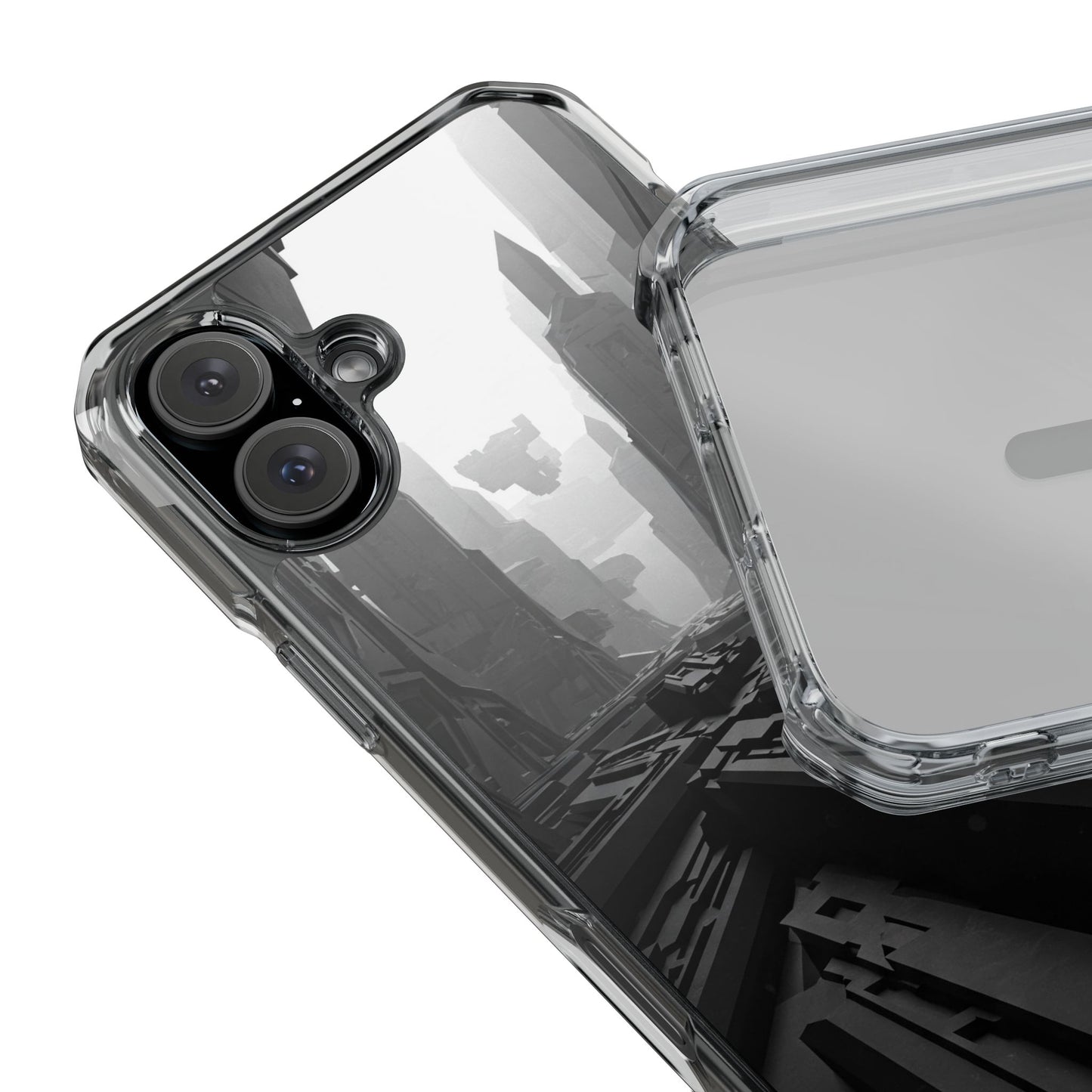 Protective Phone Case, Modern Clear Impact Case, Sleek Smartphone Cover, Abstract Phone Accessory, Custom Phone Case for Men and Women