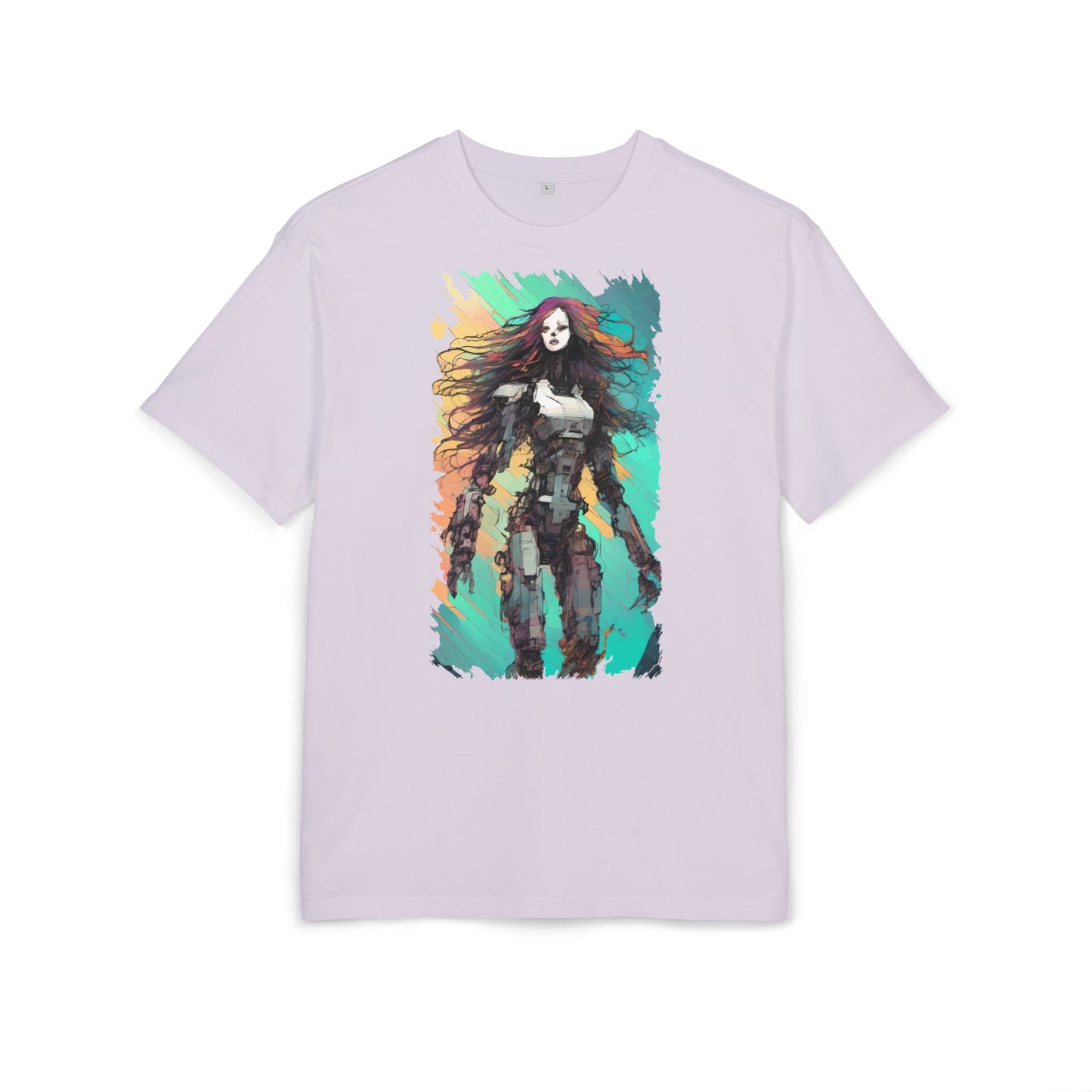 Artistic Graphic Tee, Casual Oversize Top, Unique T-Shirt Gift, Trendy Streetwear, Creative Fashion Statement