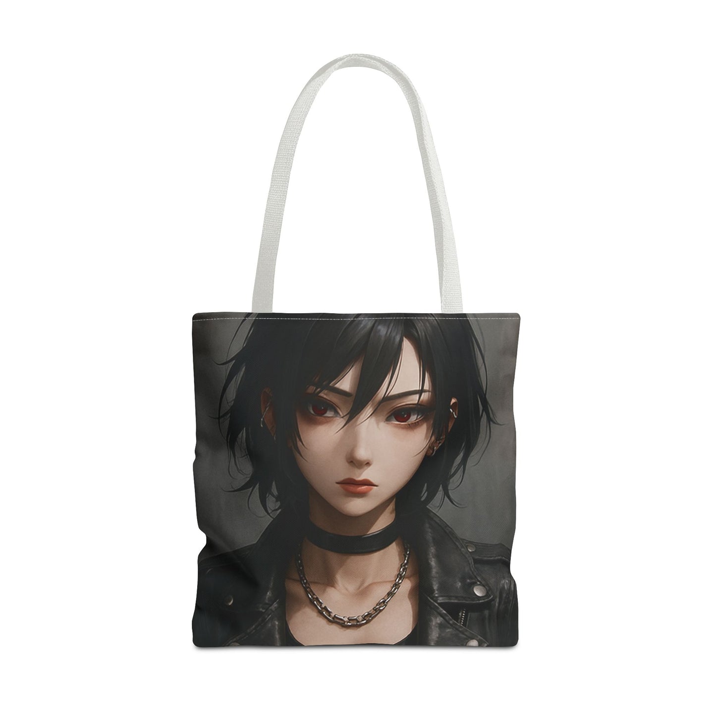 Edgy Art Tote Bag | Unique Gothic Shopper | Gift for Music Lovers, Fashionistas, or Occasions | Stylish Graphic Bag