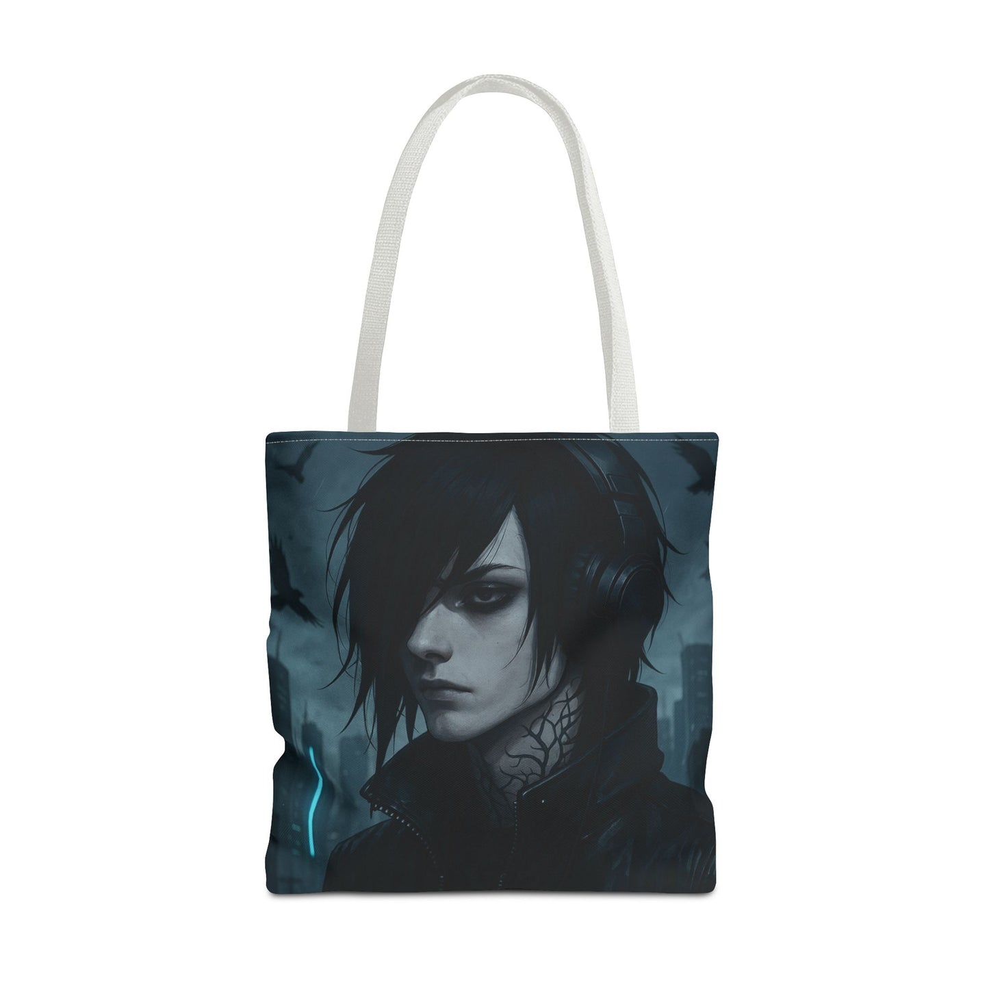 Gothic Art Tote Bag - Stylish Reusable Shopping Bag, Perfect for Music Concerts, Festivals, Gifts, Eco-Friendly Storage