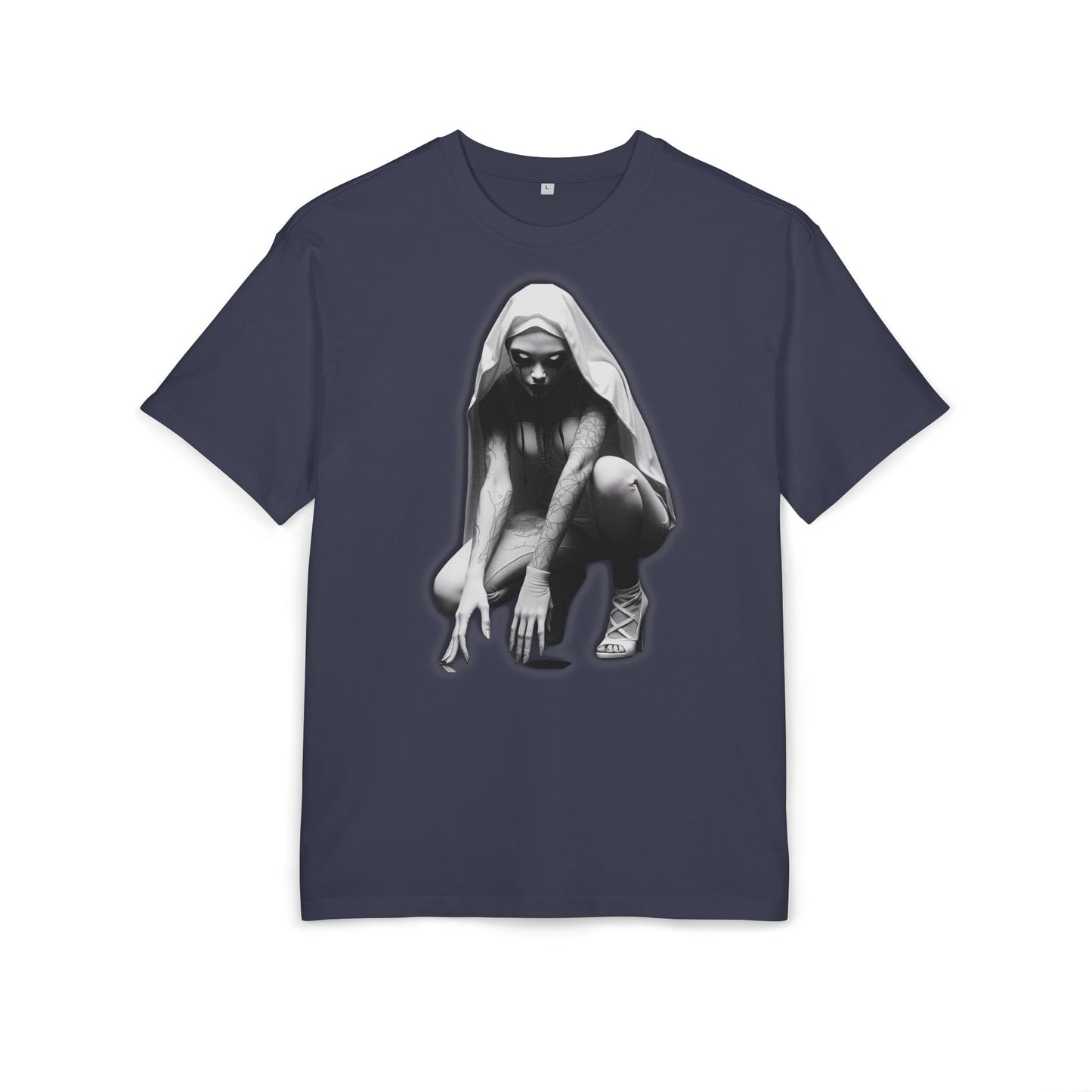 Urban Style Unisex Heavy Oversize Tee with Edgy Design