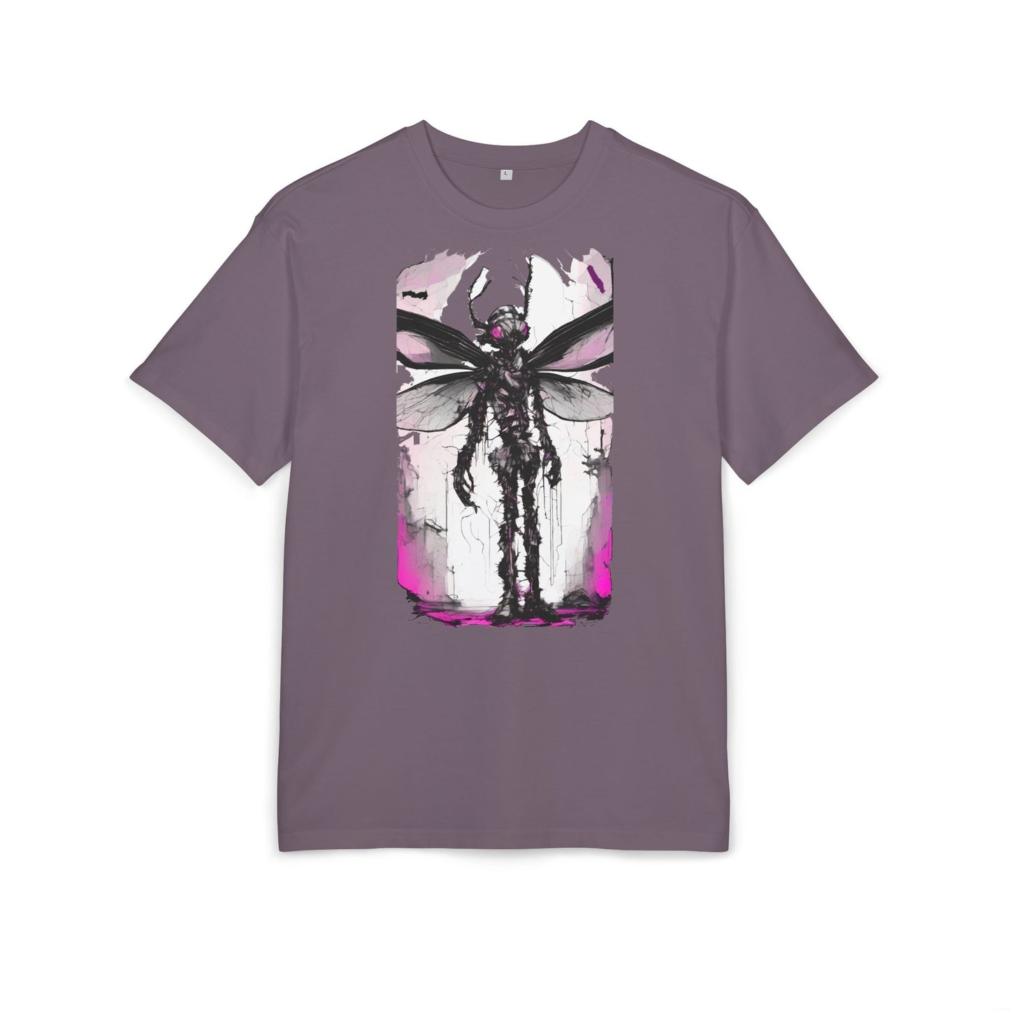Edgy Artistic Oversize Tee, Graphic Tee, Unisex Shirt, Casual Wear, Statement Piece, Gift for Art Lovers
