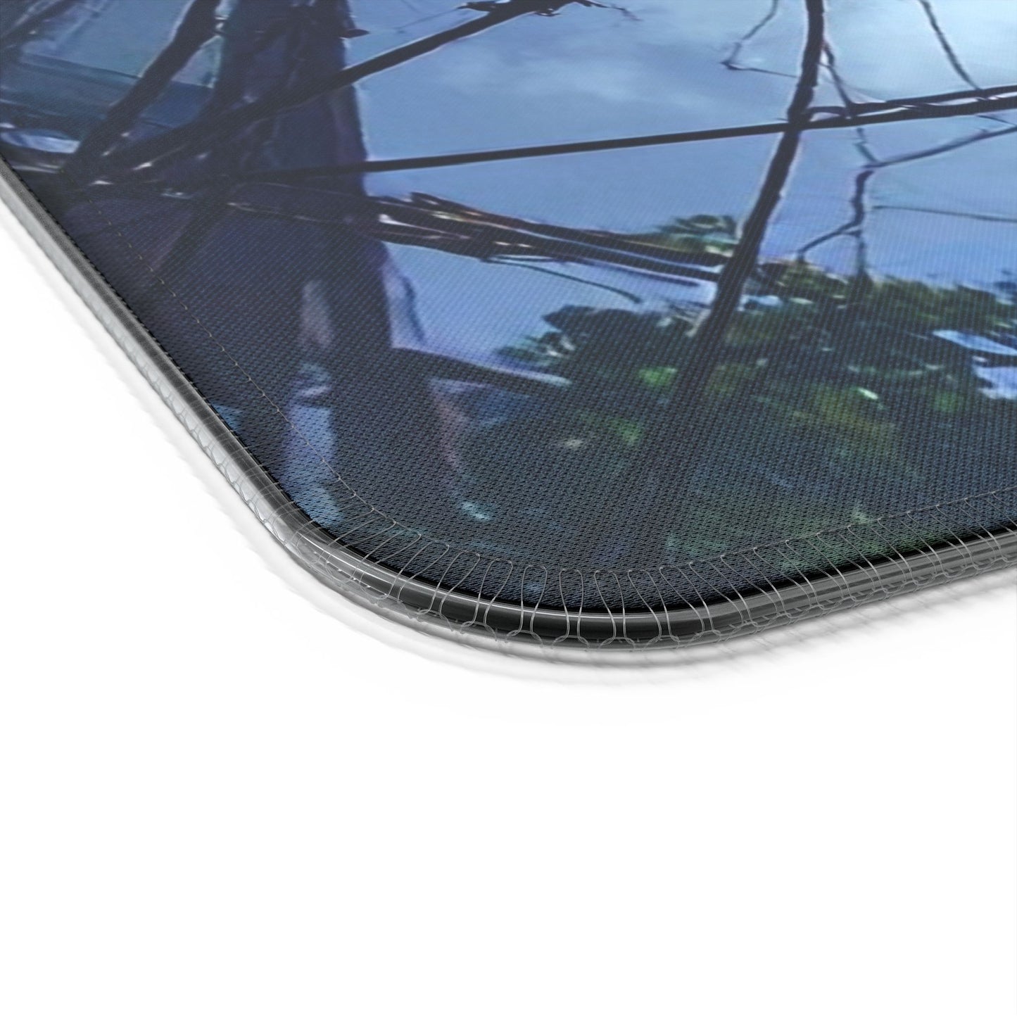 LED Gaming Mouse Pad with Wireless Charging - Futuristic Design for Gamers, Perfect for Home Office, PC Setup, Gaming Desk