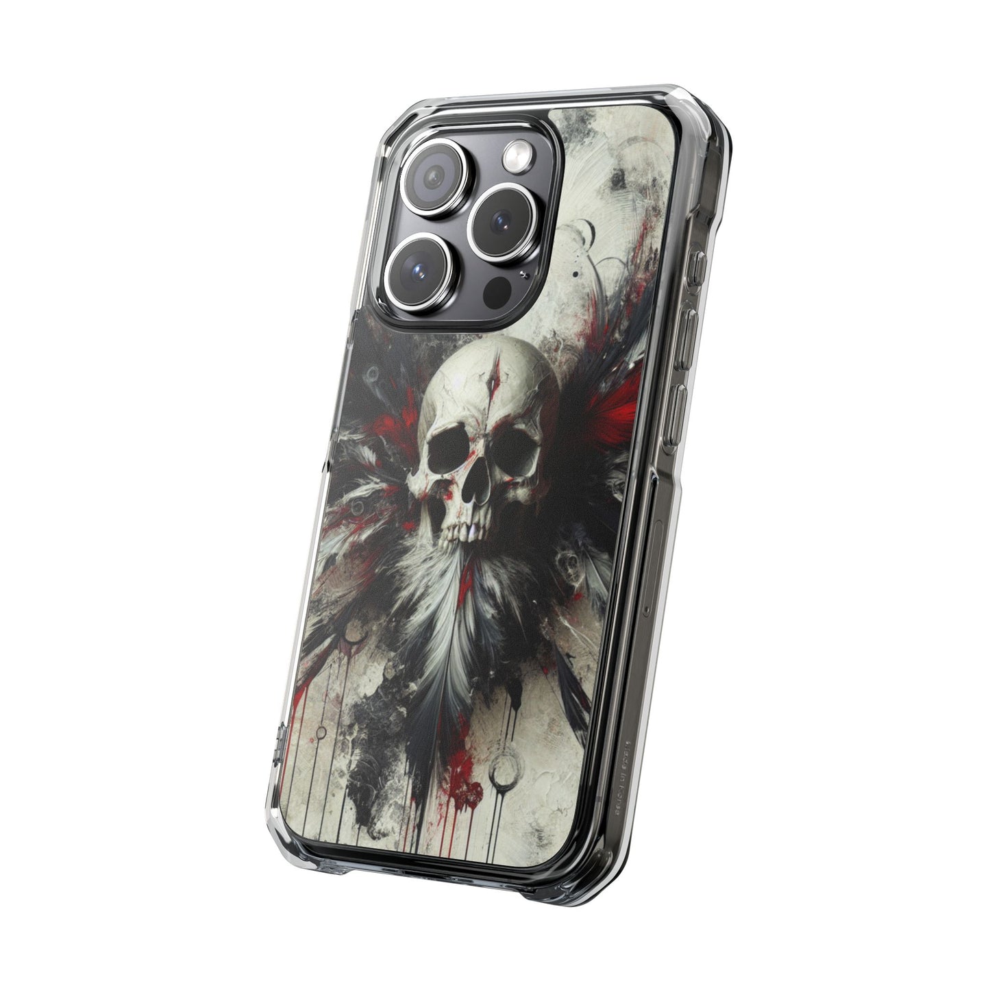 Gothic Skull Phone Case, Unique iPhone Cover, Edgy Smartphone Protector, Halloween Gift, Alternative Accessories