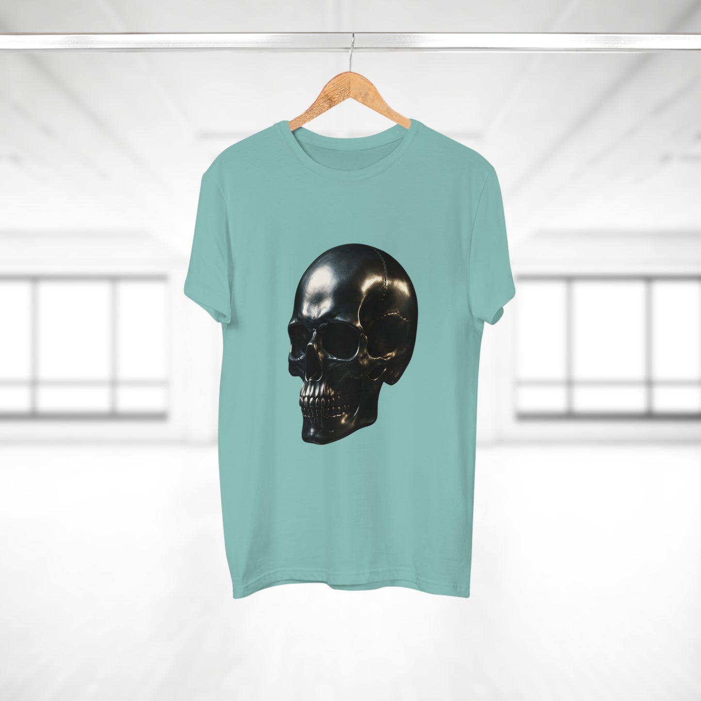 Gothic Skull Unisex T-Shirt, Edgy Graphic Tee, Halloween Apparel, Men's Casual Wear, Gift for Him