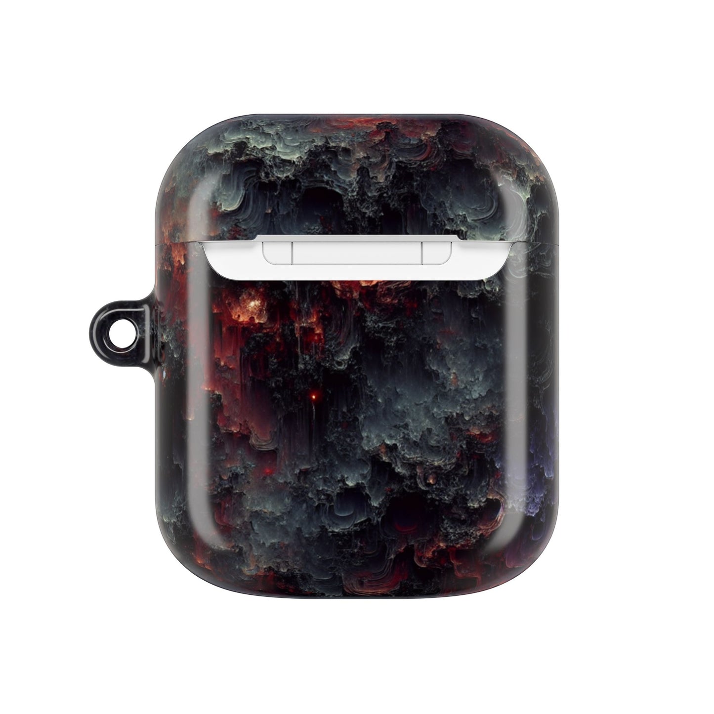 Dark AirPod Case - Horror-Inspired Accessory, Perfect for Goths, Tech Lovers, and Gift Givers, Space Decor, Unique Design