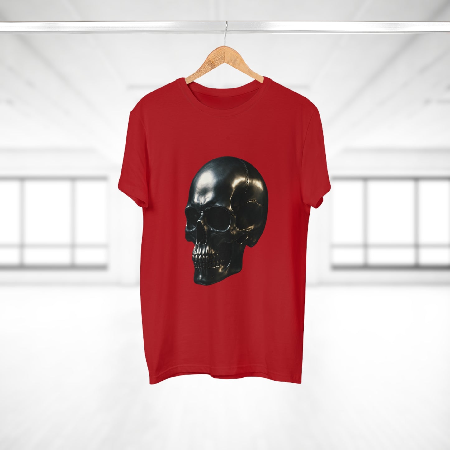 Gothic Skull Unisex T-Shirt, Edgy Graphic Tee, Halloween Apparel, Men's Casual Wear, Gift for Him