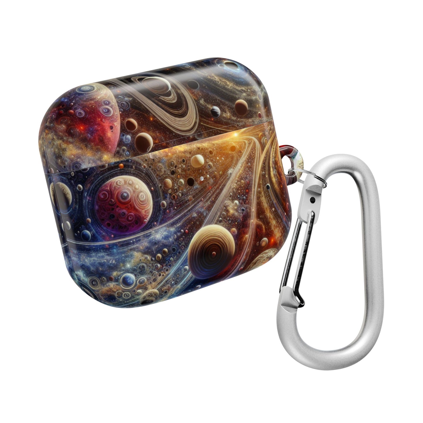 Cosmic AirPod Case | Space Theme Earbud Cover, Planet Design Gadget Sleeve, Gift for Space Lovers, Personalized Tech Accessories