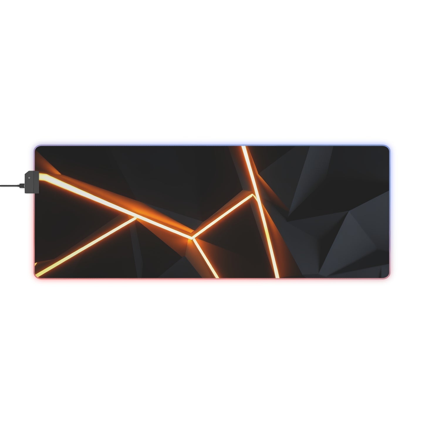 Gaming Mouse Pad with Abstract Cyber Design