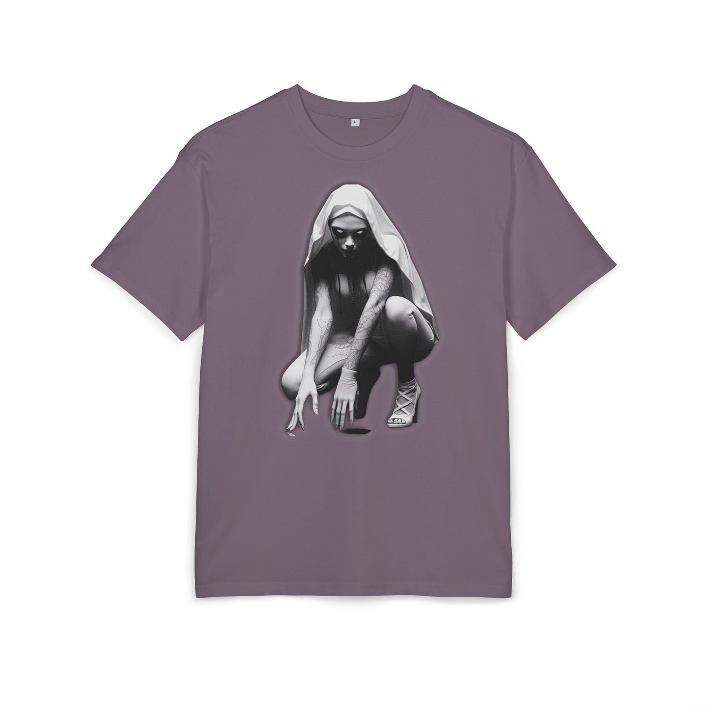 Urban Style Unisex Heavy Oversize Tee with Edgy Design