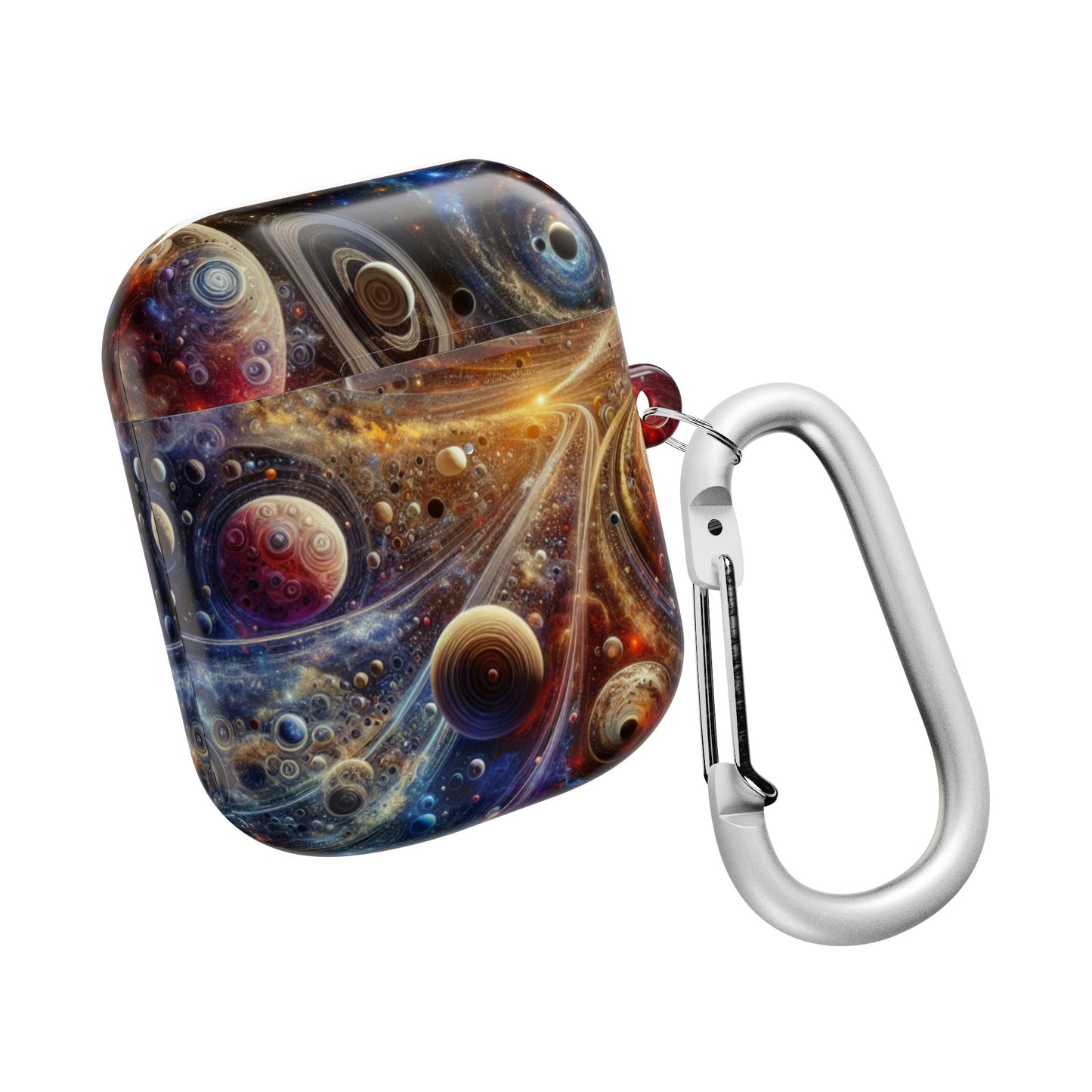 Cosmic AirPod Case | Space Theme Earbud Cover, Planet Design Gadget Sleeve, Gift for Space Lovers, Personalized Tech Accessories