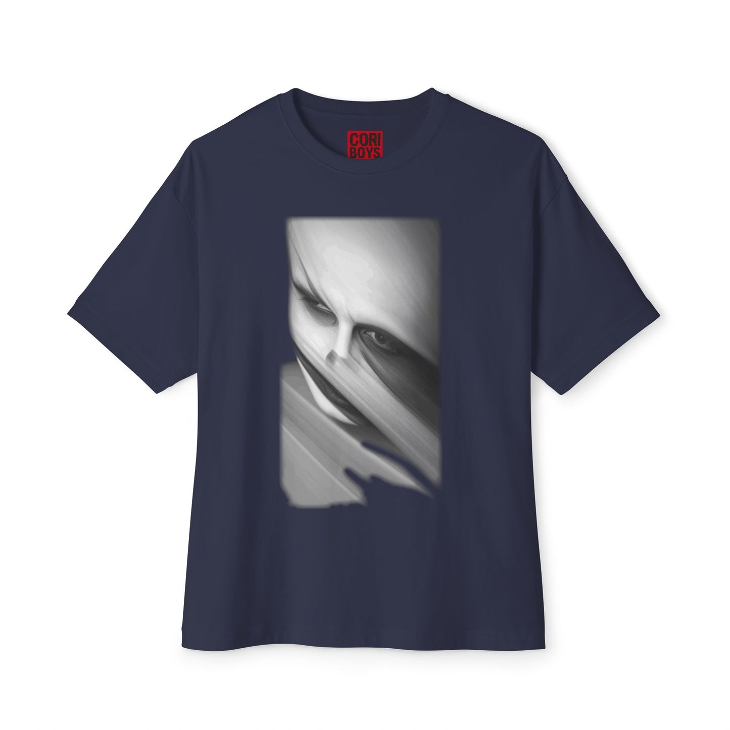 Artistic Unisex Oversized Tee, Trendy Streetwear Top, Graphic Tee for Casual Wear, Aesthetic Gift for Art Lovers, Fashion Statement Shirt