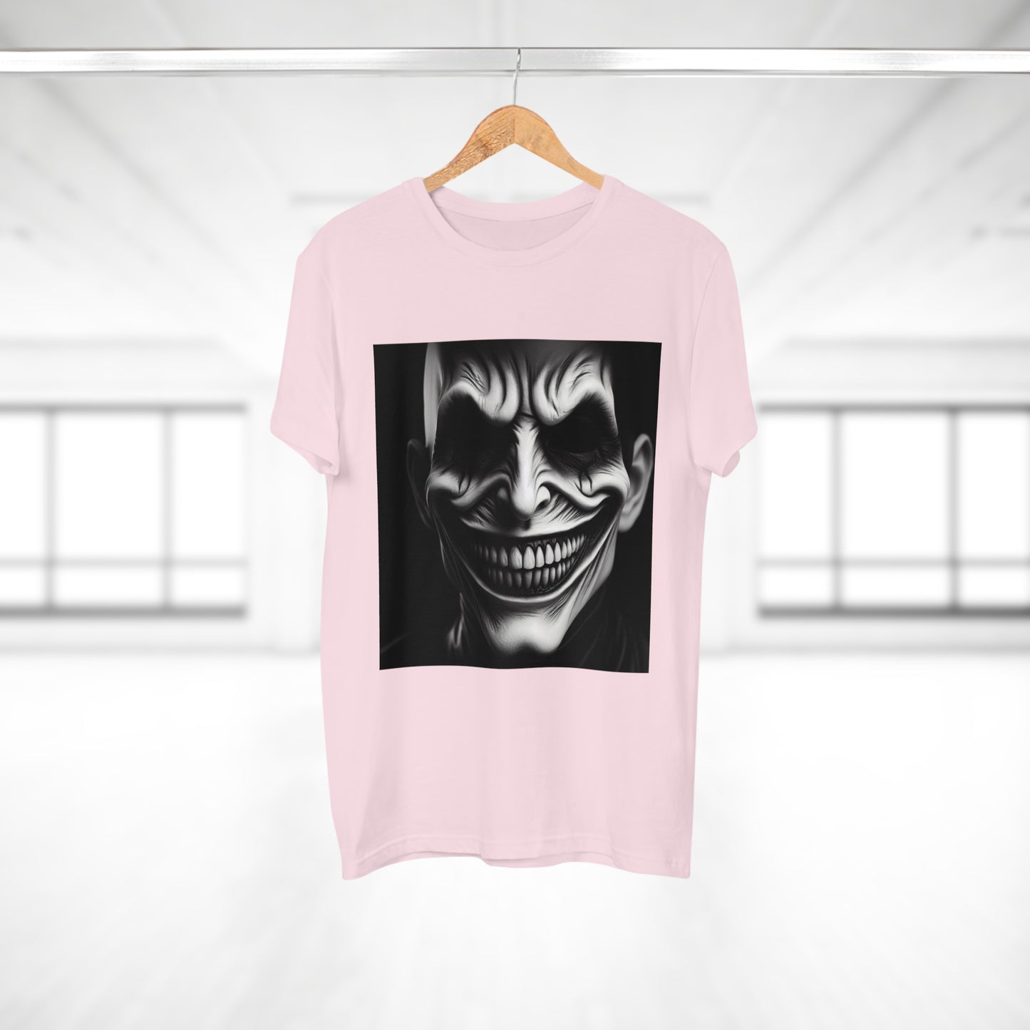 Creepy Clown Unisex T-Shirt - Unisex Graphic Tee for Halloween, Horror Fans, Costume Party, Unique Gift Idea, Spooky Apparel