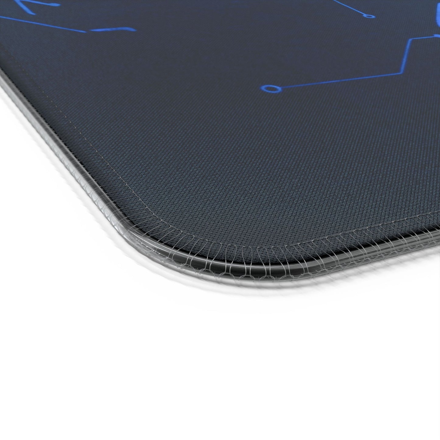 LED Gaming Mouse Pad with Wireless Charging - Cyberpunk Design for Gamers