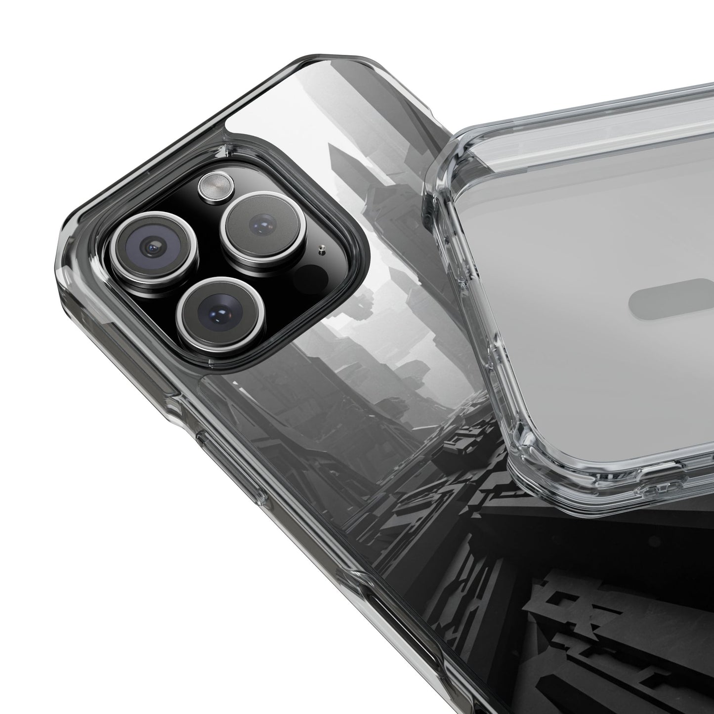 Protective Phone Case, Modern Clear Impact Case, Sleek Smartphone Cover, Abstract Phone Accessory, Custom Phone Case for Men and Women