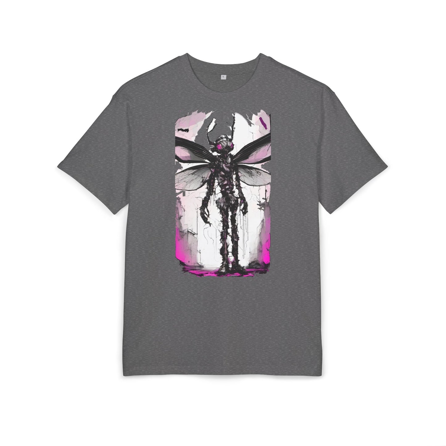 Edgy Artistic Oversize Tee, Graphic Tee, Unisex Shirt, Casual Wear, Statement Piece, Gift for Art Lovers