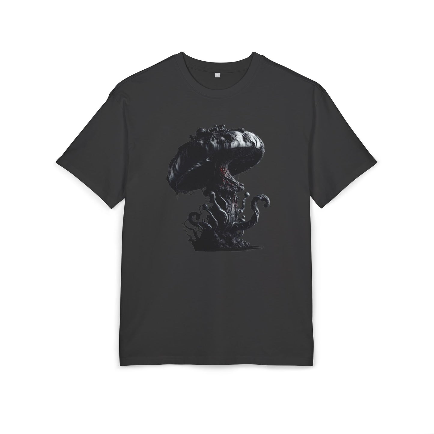 Vintage Mushroom Graphic Unisex Heavy Oversize Tee