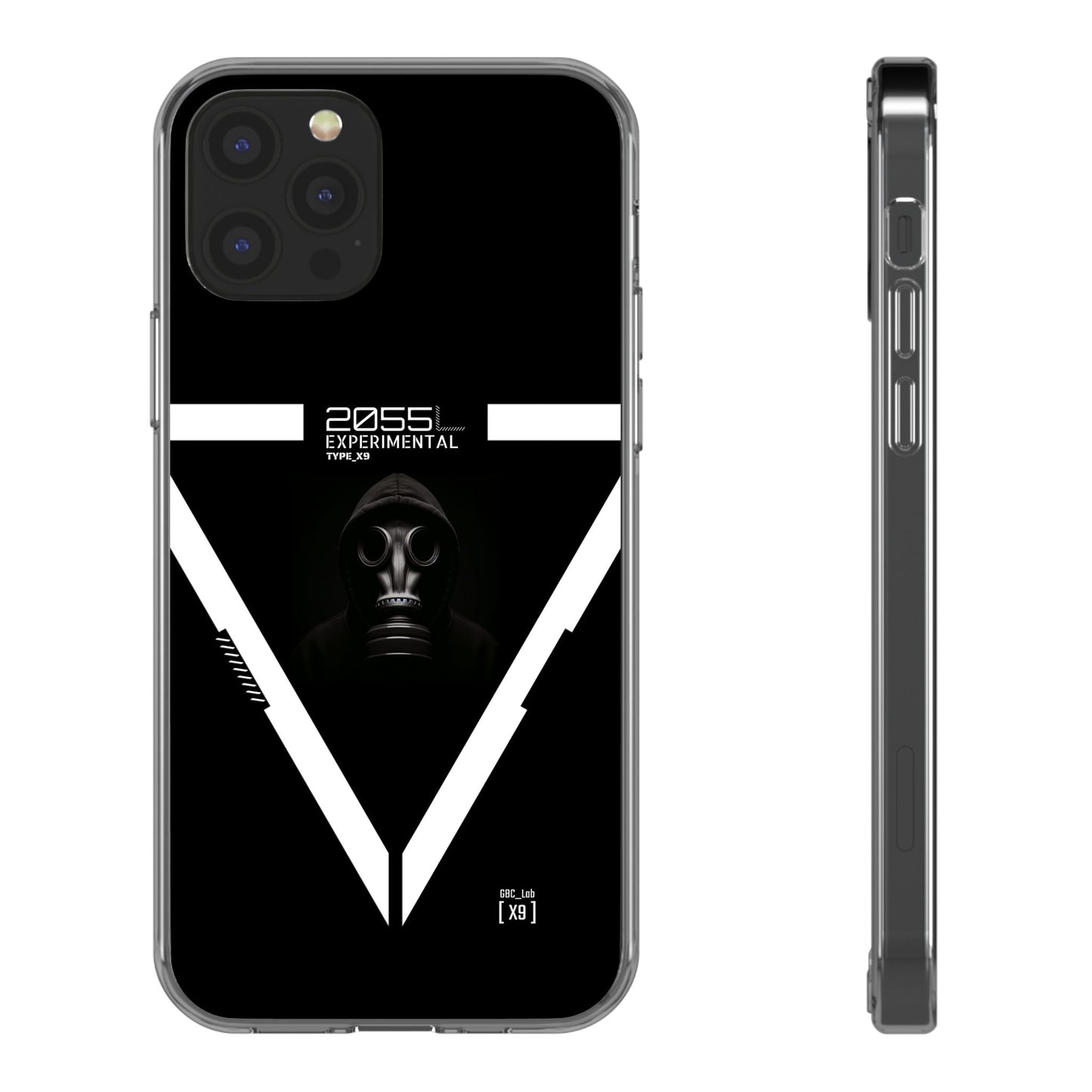 Clear Phone Case - Cyber Design Print