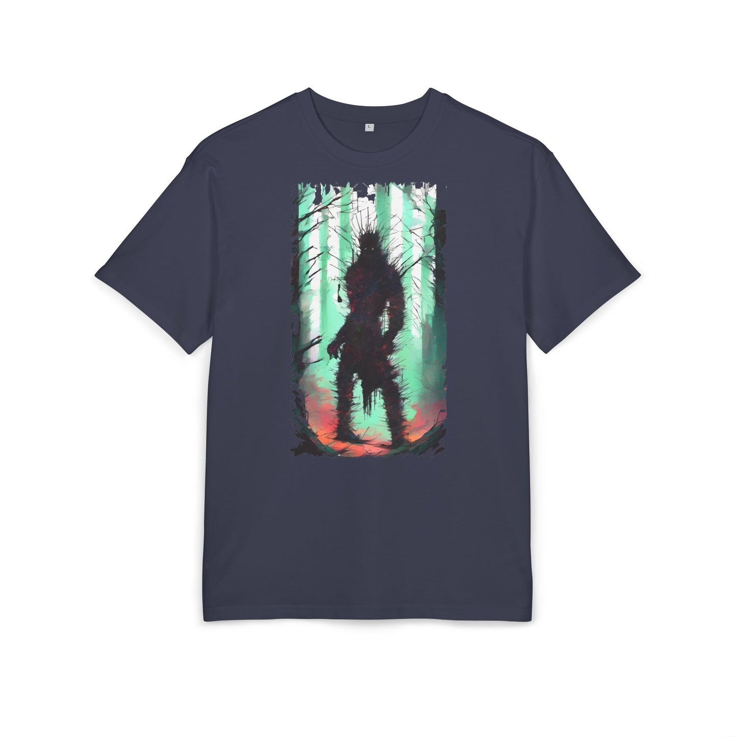 Unisex Oversized Graphic Tee with Forest Silhouette | Comfy Casual Wear, Gift for Nature Lovers, Ideal for Camping, Hiking, Everyday Style
