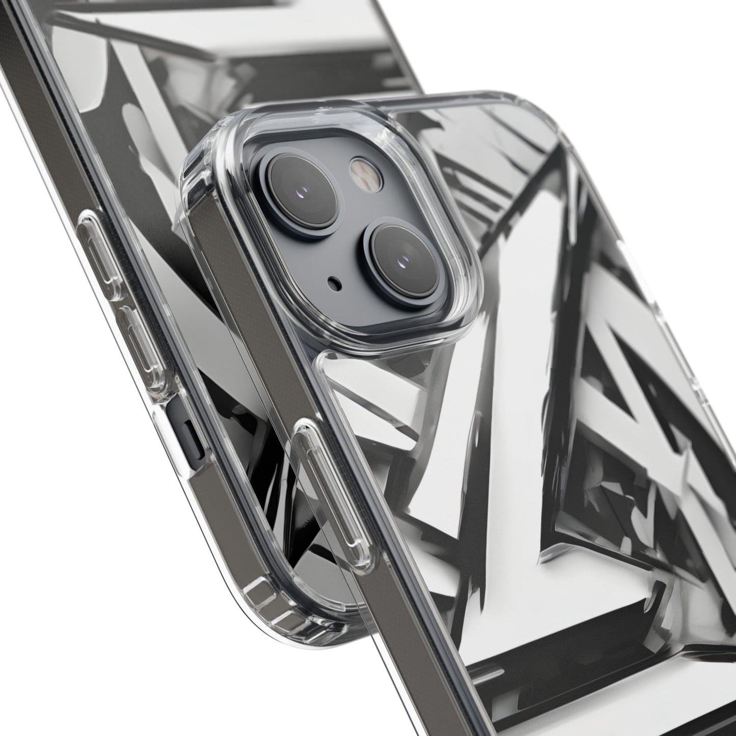 Phone Case, Abstract Futuristic Design