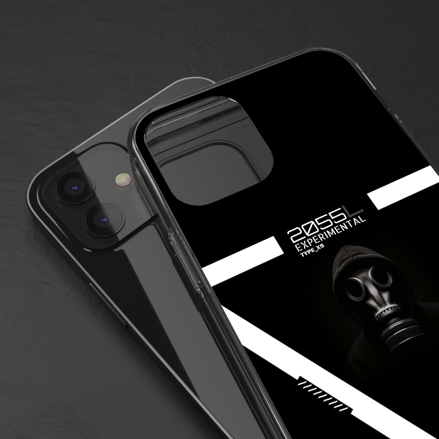 Clear Phone Case - Cyber Design Print