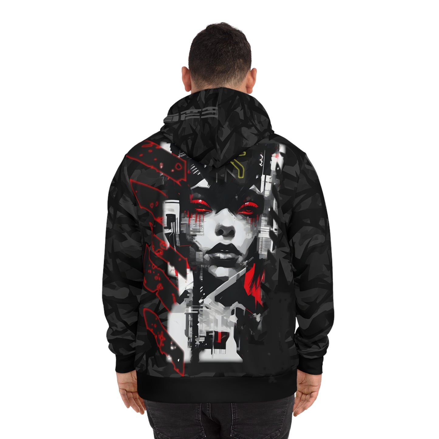 Stylish Urban Hoodie, Streetwear Fashion, Graphic Print Sweatshirt, Trendy Outerwear for Men and Women, Gift for Fashion Lovers