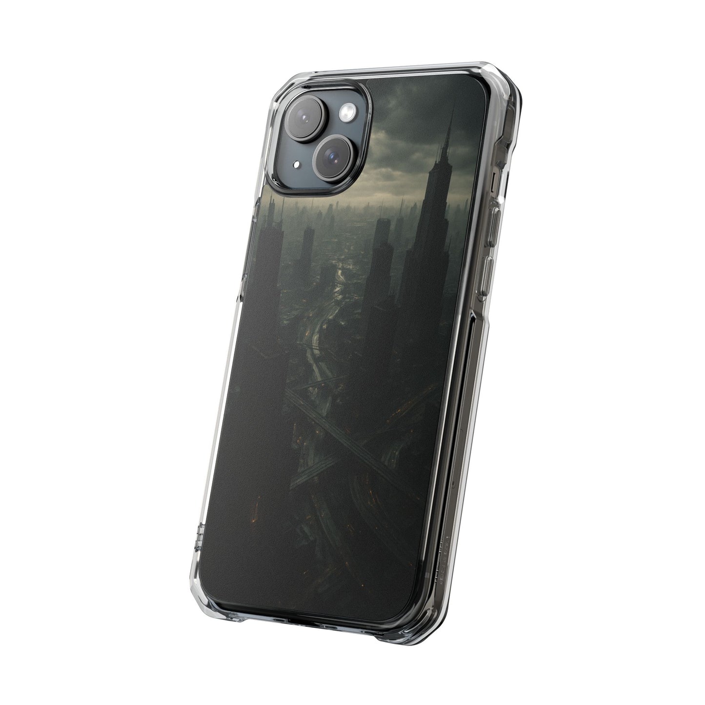 Magnetic Clear Impact Cases for a Stylish and Protective Phone Add a Futuristic Touch, Gift for Tech Lovers, Birthday or Holiday Present
