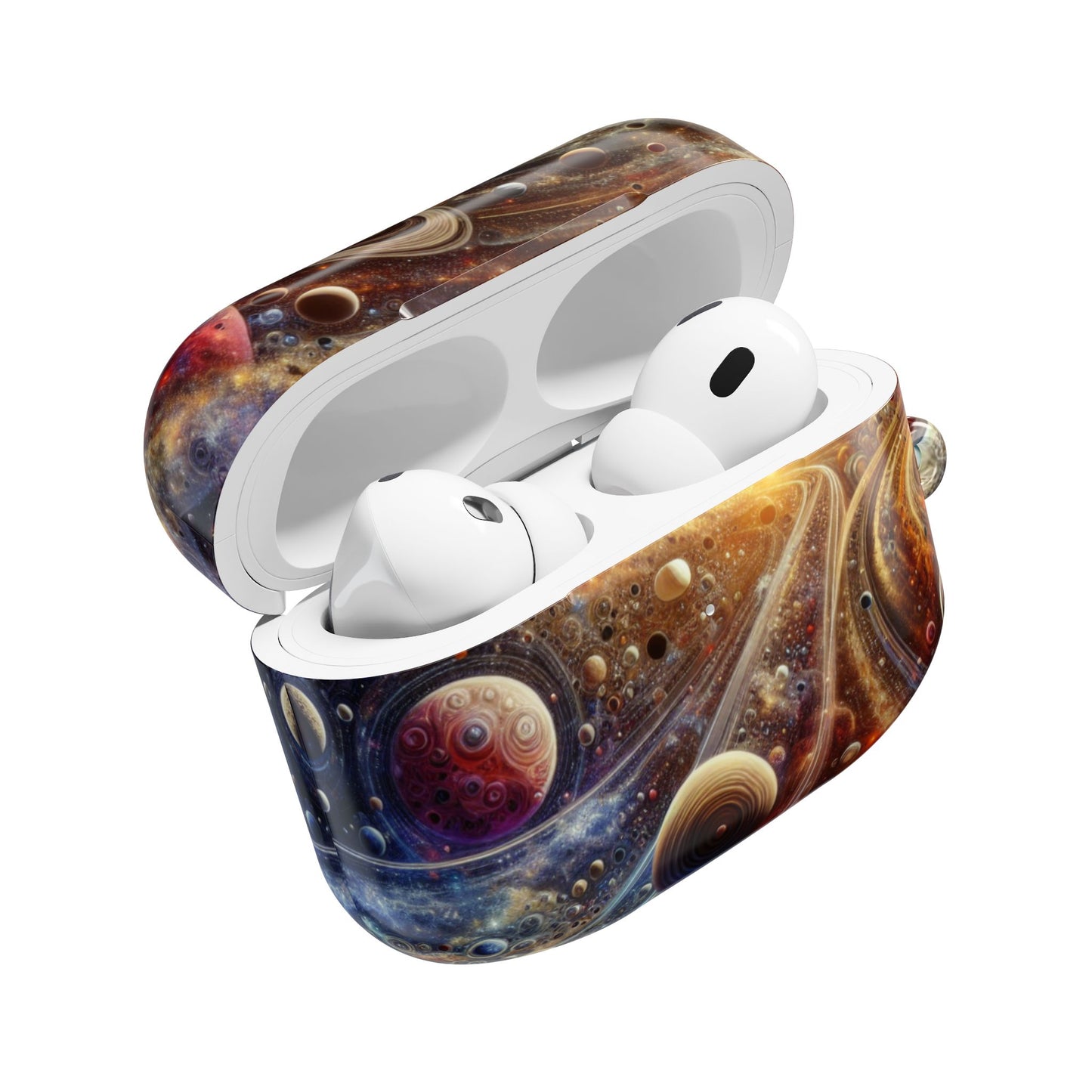 Cosmic AirPod Case | Space Theme Earbud Cover, Planet Design Gadget Sleeve, Gift for Space Lovers, Personalized Tech Accessories