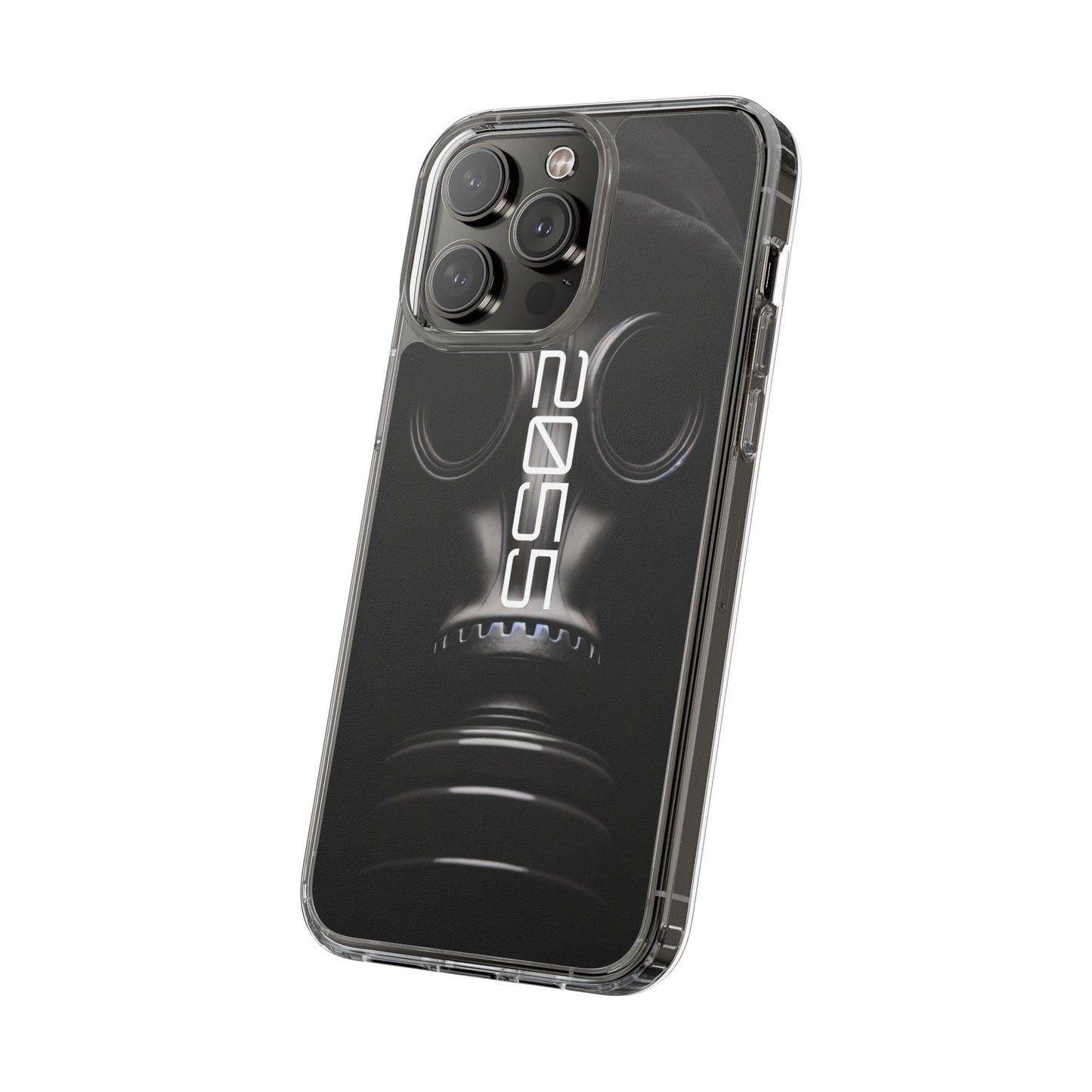 Phone Case Dystopian Gas Mask Design