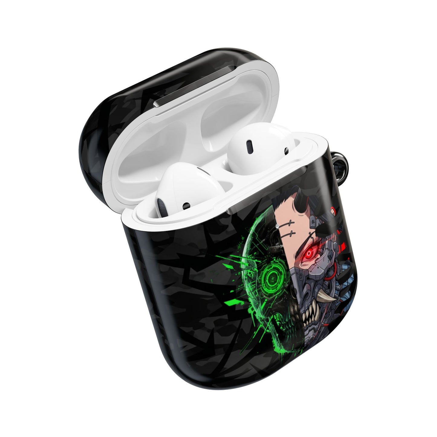 Edgy AirPod Case for Stylish Protection, Gift for Tech Lovers, Accessories for Gamers, Modern Decor, Trendy Tech Gifts