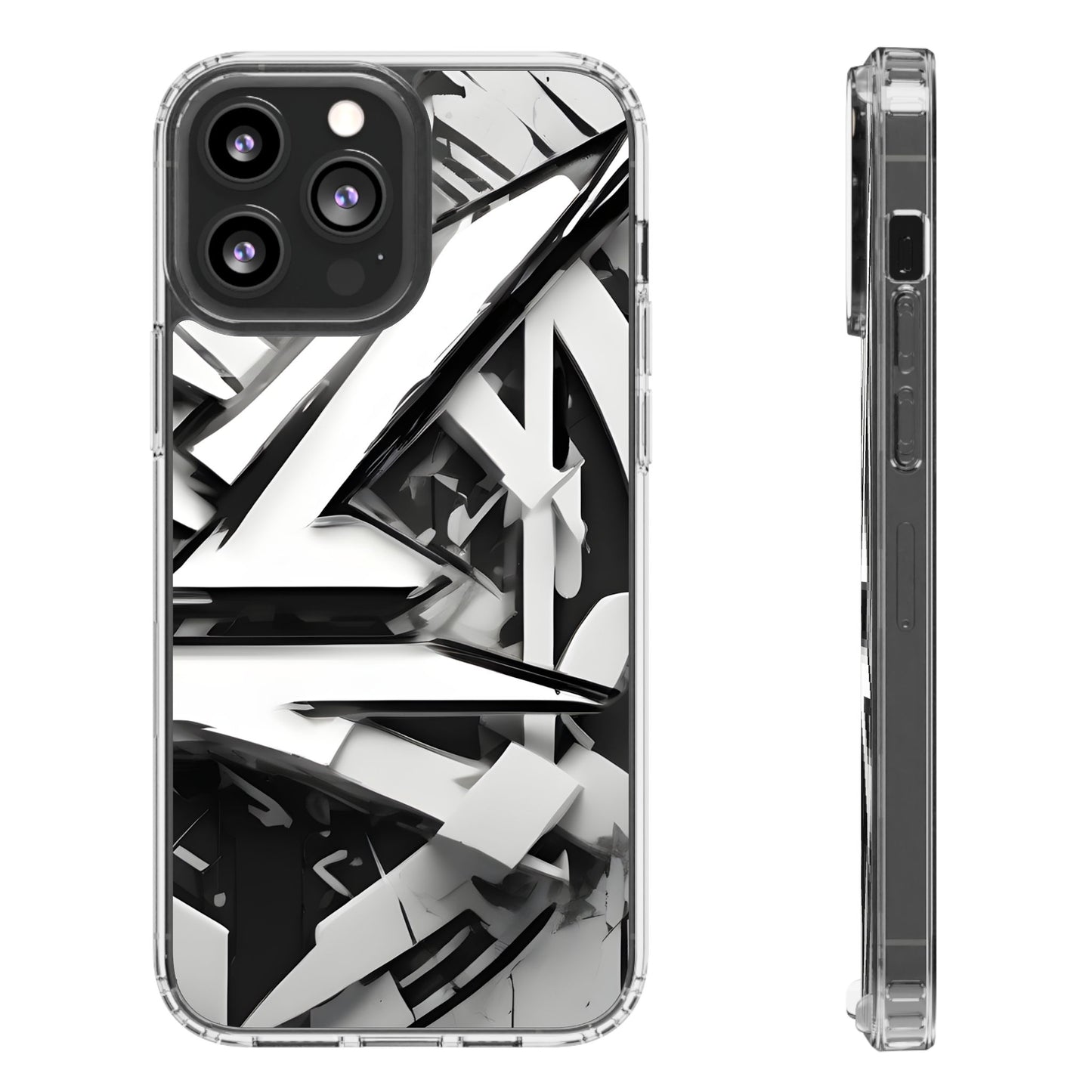 Phone Case, Abstract Futuristic Design
