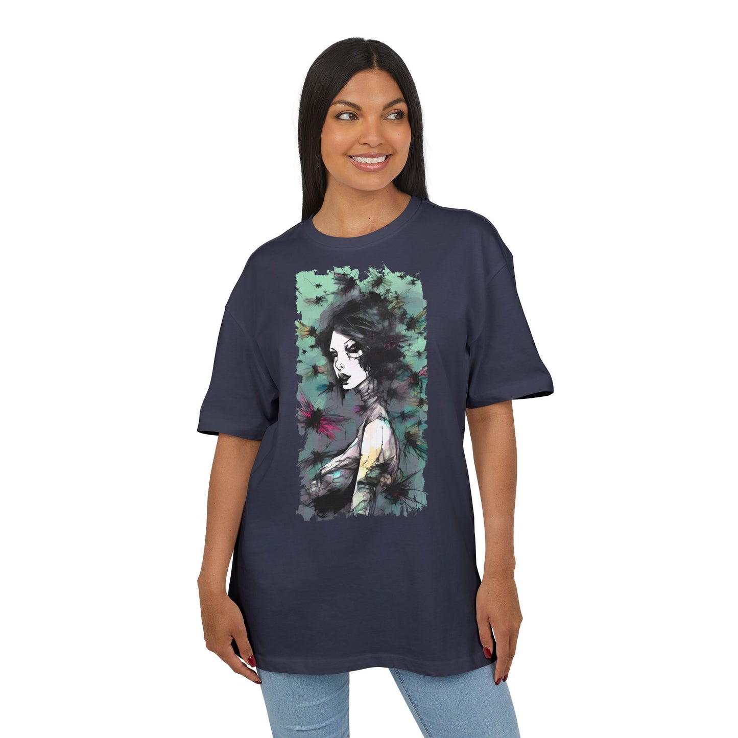 Artistic Oversize Tee - Unique Graphic Shirt for Creative Souls, Comfortable Fashion for Art Lovers, Unisex Casual Wear