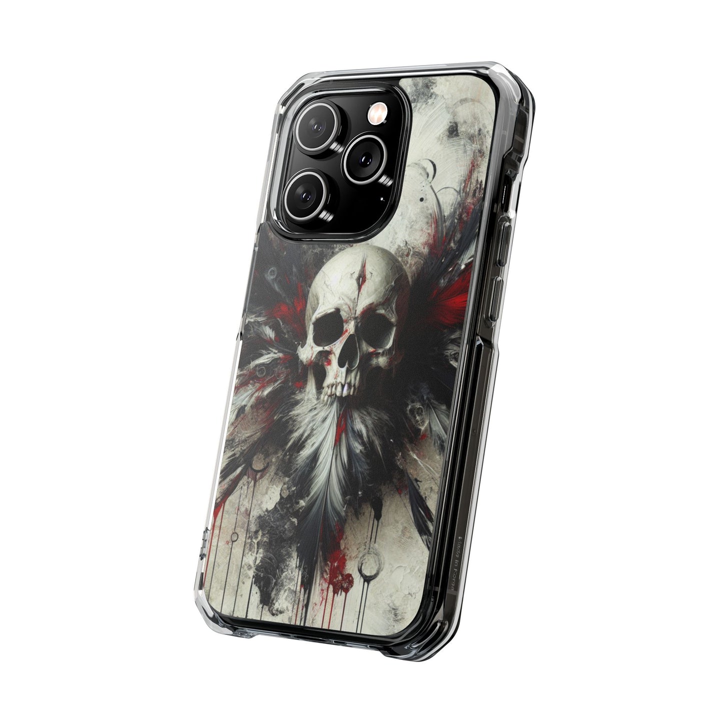 Gothic Skull Phone Case, Unique iPhone Cover, Edgy Smartphone Protector, Halloween Gift, Alternative Accessories