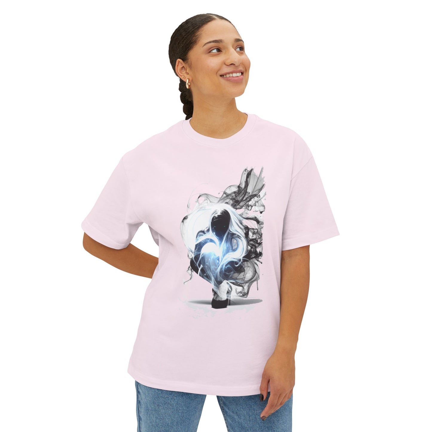 Trendy Oversized Boxy Tee, Casual Unisex T-Shirt, Comfortable Graphic Tee, Everyday Wear, Gift for Friends