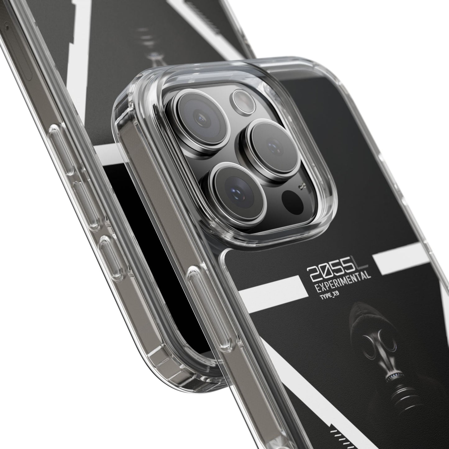 Clear Phone Case - Cyber Design Print
