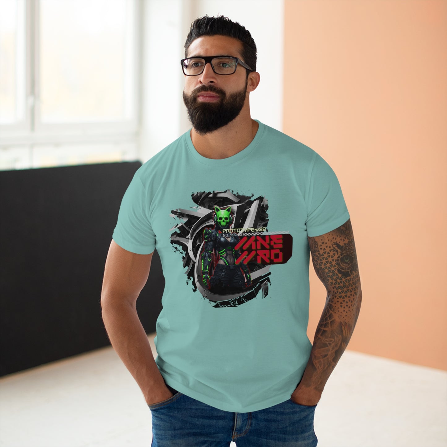 Edgy Gaming T-Shirt - Cool Graphic Tee for Gamers, Gift for Birthdays, Gaming Night, Tech Enthusiasts, Casual Wear