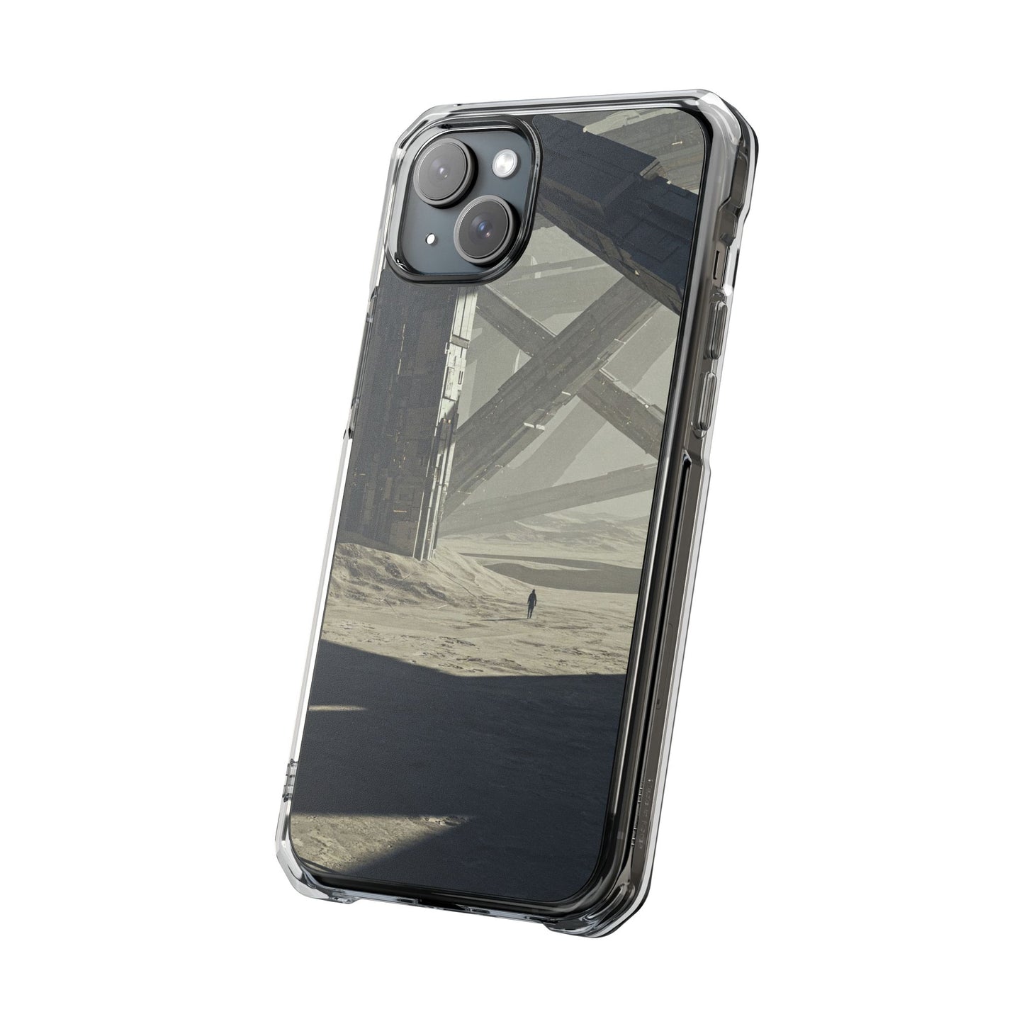Magnetic Clear Impact Cases - Aesthetic Phone Protection, Unique Gift for Tech Lovers, Sleek Design for Minimalists