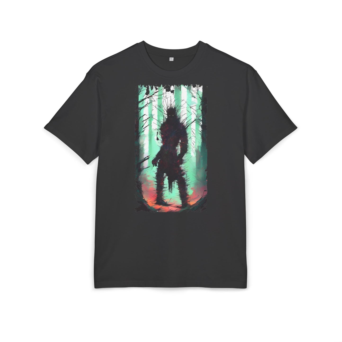 Unisex Oversized Graphic Tee with Forest Silhouette | Comfy Casual Wear, Gift for Nature Lovers, Ideal for Camping, Hiking, Everyday Style