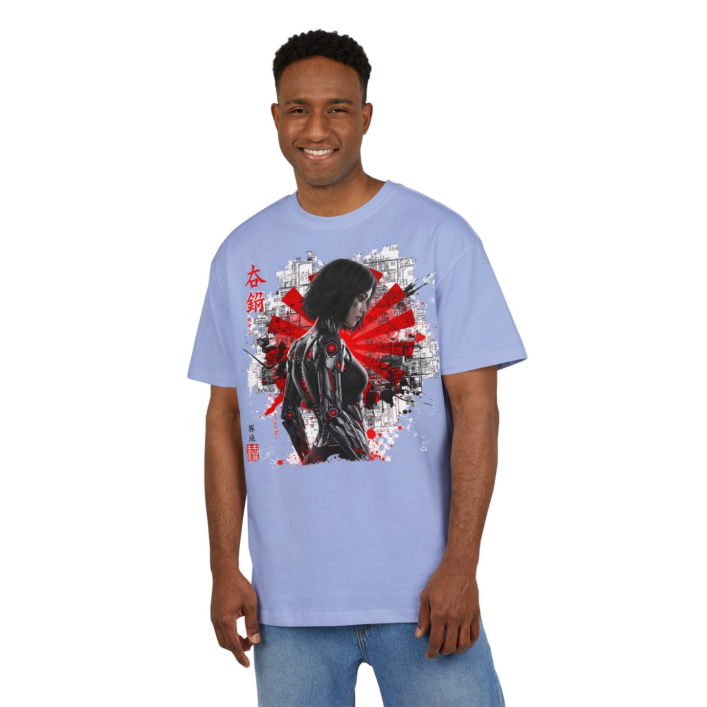 Japanese Art Unisex Tee, Oversized Graphic Tee, Streetwear Fashion, Anime Lovers Gift, Comfortable Everyday Wear