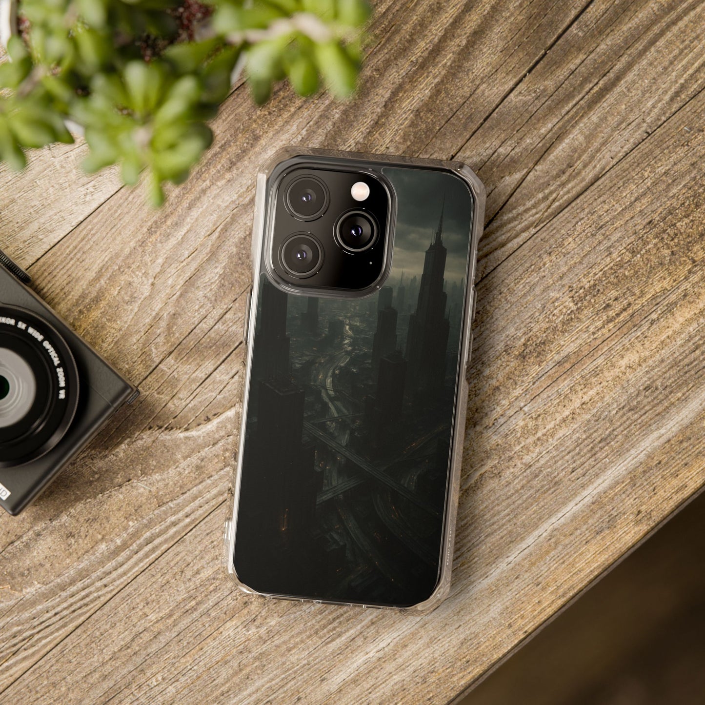 Magnetic Clear Impact Cases for a Stylish and Protective Phone Add a Futuristic Touch, Gift for Tech Lovers, Birthday or Holiday Present