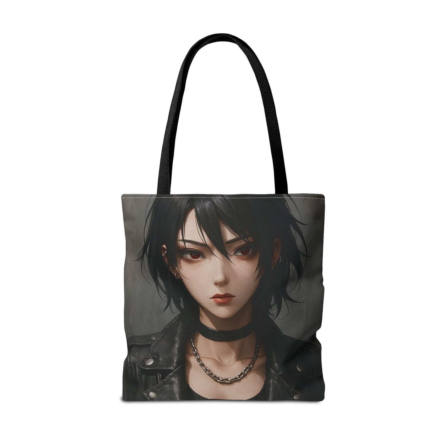 Edgy Art Tote Bag | Unique Gothic Shopper | Gift for Music Lovers, Fashionistas, or Occasions | Stylish Graphic Bag