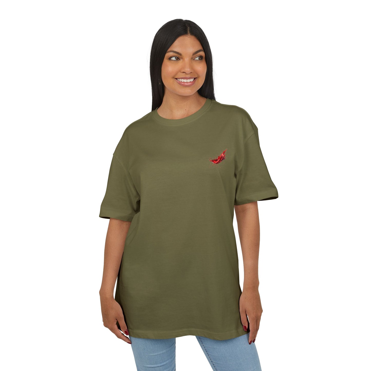 D'Stopian Oversized Unisex Tee - Edgy Graphic Art Tee for Urban Creatives