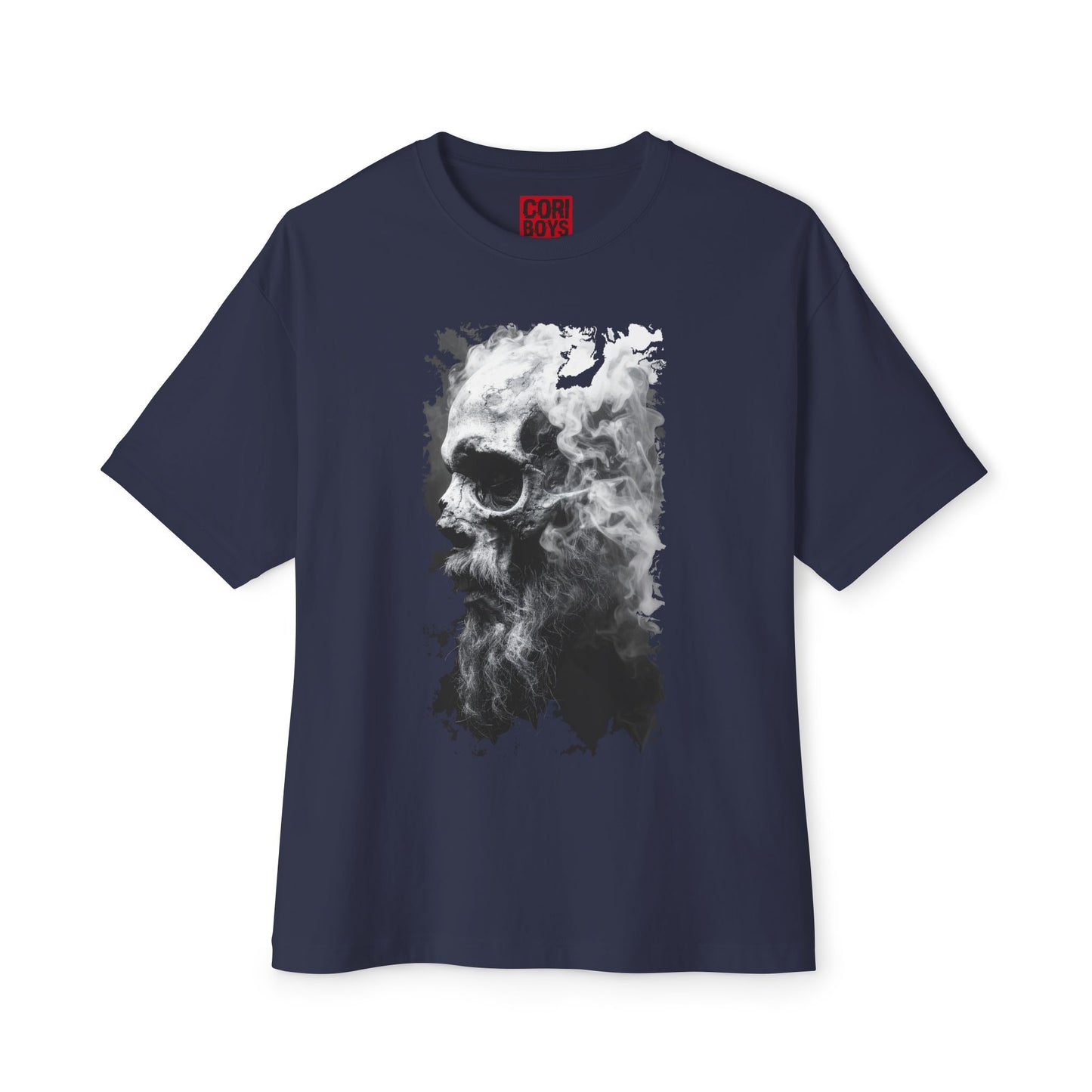 Edgy Oversized Graphic Tee | Casual Streetwear, Unisex T-Shirt, Skull Design, Gifts for Him/Her, Everyday Wear