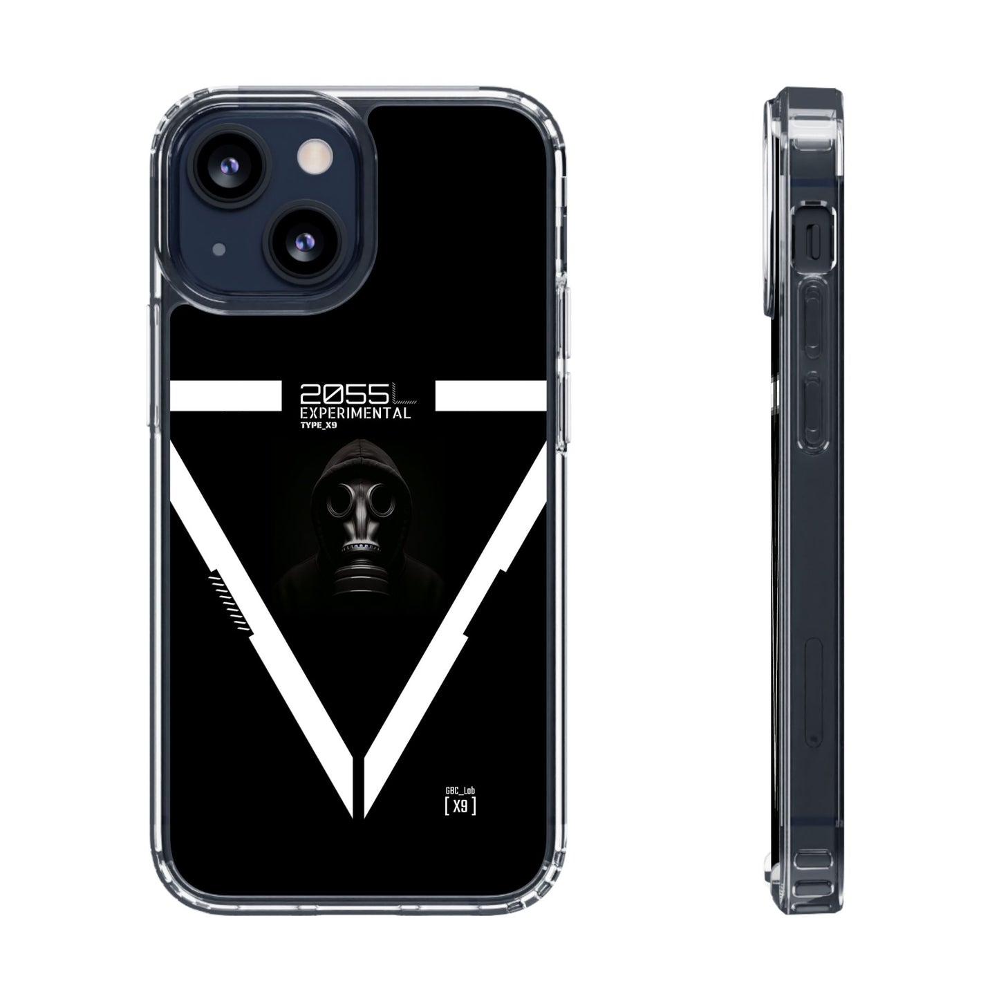 Clear Phone Case - Cyber Design Print