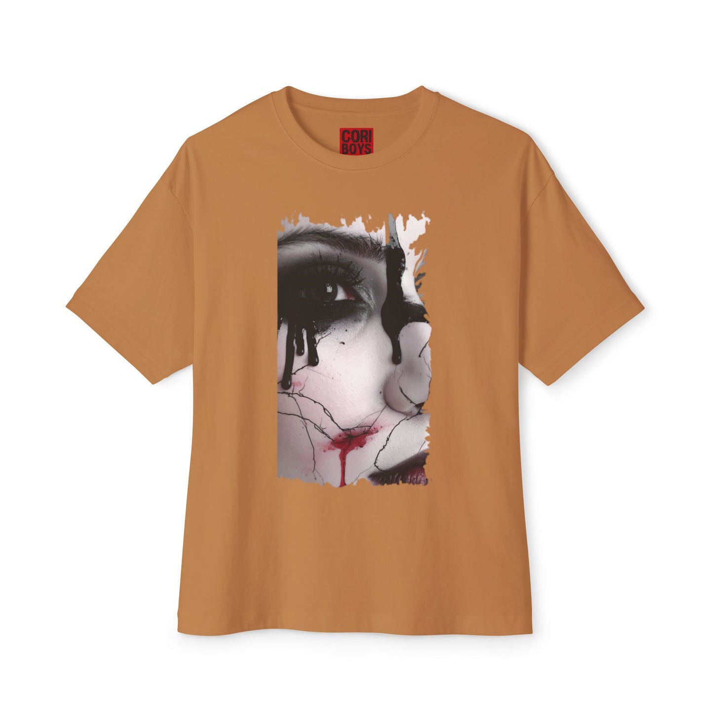 Artistic Oversized Tee - Unique Graphic T-shirt for Art Lovers, Comfortable Fashion, Trendy Unisex Wear, Perfect for Gifting, Casual Style
